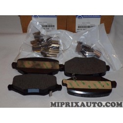 Jeux 4 plaquettes de frein Jeep Dodge Chrysler original OEM 68192439AB 
