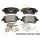 Jeux 4 plaquettes de frein Magneti marelli Fiat Alfa Romeo Lancia original OEM 71772219