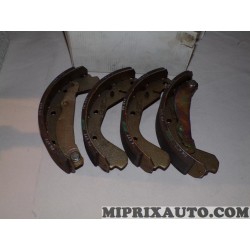 Jeu 4 machoires de frein arriere Opel Chevrolet original OEM 90542863 1605953 