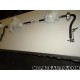Barre stabilisatrice de torsion arriere avec biellette Fiat Alfa Romeo Lancia original OEM 1393871080 pour fiat ducato 3 4 5 peu