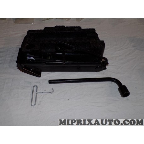 Bac outil avec cric levage clé demonte boulon roue epingle Renault Dacia original OEM 7700845681 