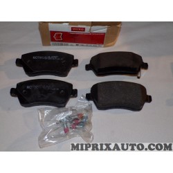 Jeux 4 plaquettes de frein Motrio Opel Chevrolet original OEM 8660000751 pour opel agila B suzuki splash 