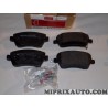 Jeux 4 plaquettes de frein Motrio Opel Chevrolet original OEM 8660000751 pour opel agila B suzuki splash