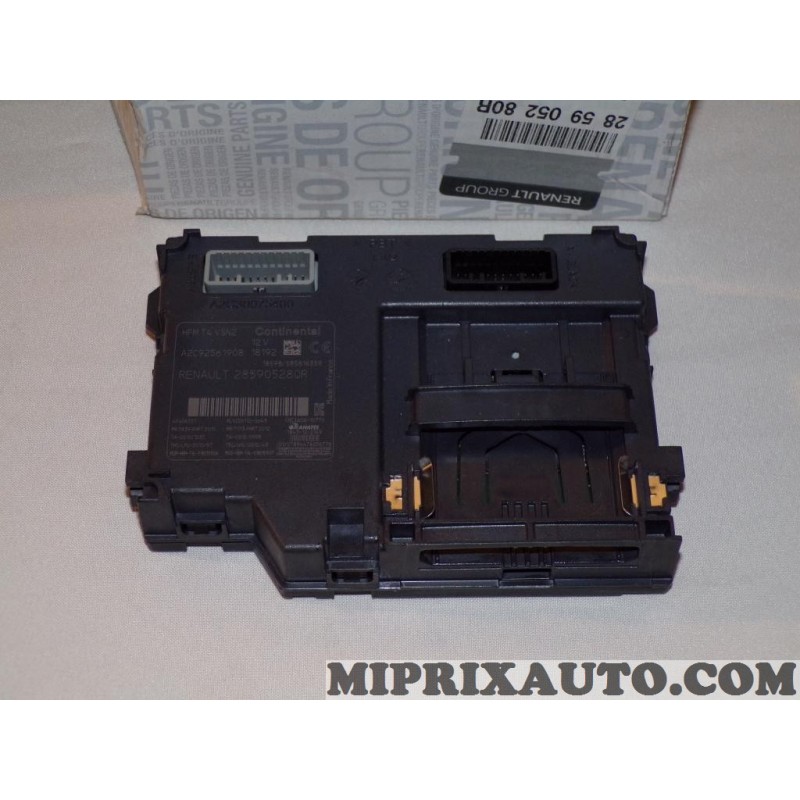 Module lecteur de carte clé démarrage Renault Dacia original OEM 285905280R pour  renault clio 4 IV, au meilleur prix 159.6 sur Miprixauto DGJAUTO SLU