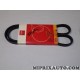 Courroie accessoire 4PK1062 Motrio Renault Dacia original OEM 8671018614