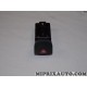 Bouton warning feux de detresse Renault Dacia original OEM 7700308821