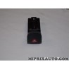 Bouton warning feux de detresse Renault Dacia original OEM 7700308821