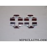 Kit montage plaquettes de frein Renault Dacia original OEM 440839581R
