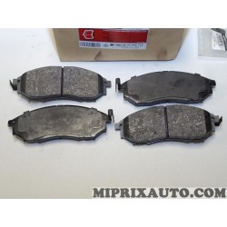 Jeux 4 plaquettes de frein Motrio Nissan Infiniti original OEM 8660000772 pour nissan 350Z murano infiniti M35 M45 Q45 