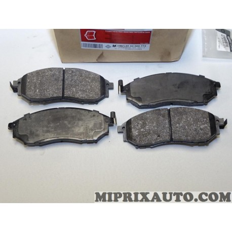 Jeux 4 plaquettes de frein Motrio Nissan Infiniti original OEM 8660000772 pour nissan 350Z murano infiniti M35 M45 Q45 
