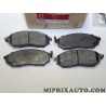 Jeux 4 plaquettes de frein Motrio Nissan Infiniti original OEM 8660000772 pour nissan 350Z murano infiniti M35 M45 Q45