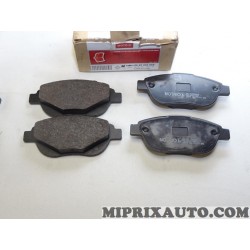 Jeux 4 plaquettes de frein Motrio Citroen Peugeot original OEM 8660003666 pour citroen C4 