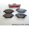 Jeux 4 plaquettes de frein Motrio Citroen Peugeot original OEM 8660003666 pour citroen C4