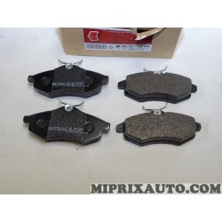 Jeux 4 plaquettes de frein Motrio Citroen Peugeot original OEM 8671016658 citroen C2 et C3 