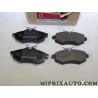 Jeux 4 plaquettes de frein Motrio Citroen Peugeot original OEM 8671016658 citroen C2 et C3
