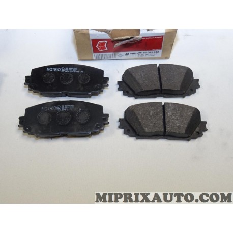 Jeux 4 plaquettes de frein Motrio Toyota Lexus original OEM 8660003693 pour toyota corolla yaris 