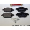 Jeux 4 plaquettes de frein Motrio Citroen Peugeot original OEM 8671016558 citroen C3 C4 xsara