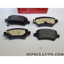 Jeux 4 plaquettes de frein Motrio Opel Chevrolet original OEM 8671016663 pour opel meriva A zafira A astra G H corsa C 