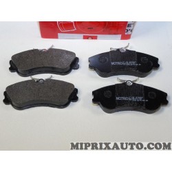 Jeux 4 plaquettes de frein Motrio Citroen Peugeot original OEM 8671016657 pour citroen xsara picasso peugeot 206 