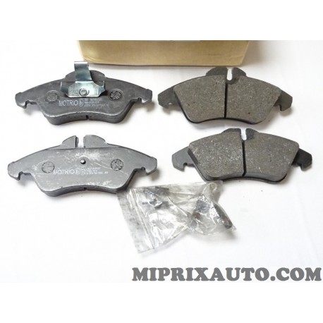 Jeux 4 plaquettes de frein Motrio Mercedes original OEM 8671016532 pour mercedes sprinter vito 