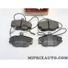 Jeux 4 plaquettes de frein Motrio Citroen Peugeot original OEM 8671016569 pour citroen ZX