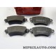Jeux 4 plaquettes de frein Motrio Citroen Peugeot original OEM 8671016556 pour citroen xsara peugeot 206 306