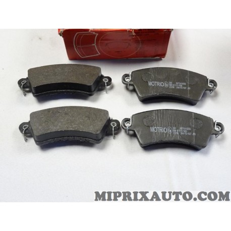 Jeux 4 plaquettes de frein Motrio Citroen Peugeot original OEM 8671016556 pour citroen xsara peugeot 206 306 