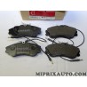 Jeux 4 plaquettes de frein Motrio Citroen Peugeot original OEM 8671016578 pour peugeot 306 citroen berlingo xsara