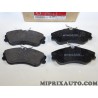 Jeux 4 plaquettes de frein Motrio Citroen Peugeot original OEM 8671016657 pour citroen xsara picasso et peugeot 206