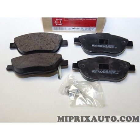 Jeux 4 plaquettes de frein Motrio Opel Chevrolet original OEM 8671019123 pour opel corsa D 
