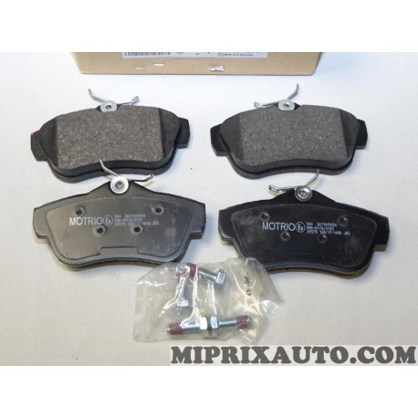 Jeux 4 plaquettes de frein Motrio Citroen Peugeot original OEM 8671019154 pour citroen jumpy fiat scudo 2 II peugeot expert 