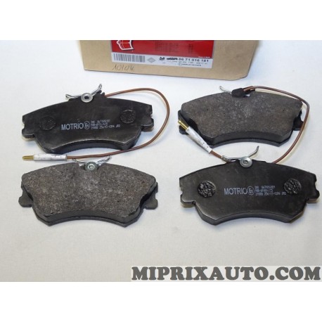 Jeux 4 plaquettes de frein Motrio Renault Dacia original OEM 8671016181 pour renault espace 3 