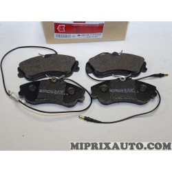 Jeux 4 plaquettes de frein Motrio Citroen Peugeot original OEM 8671016578 pour peugeot 306 partner citroen berlingo xsara 