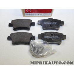 Jeux 4 plaquettes de frein Motrio Citroen Peugeot original OEM 8671019155 pour citroen C4 picasso grand picasso 