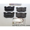 Jeux 4 plaquettes de frein Motrio Renault Dacia original OEM 8671016171 pour renault clio 1 express super 5