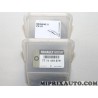 1 Kit agrafes fixation carrosserie Renault Dacia original OEM 7711419879