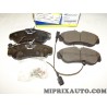 Jeux 4 plaquettes de frein Magneti marelli Fiat Alfa Romeo Lancia original OEM 71770980