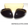 Paire coques calotte retroviseur noire Fiat Alfa Romeo Lancia original OEM 50927551