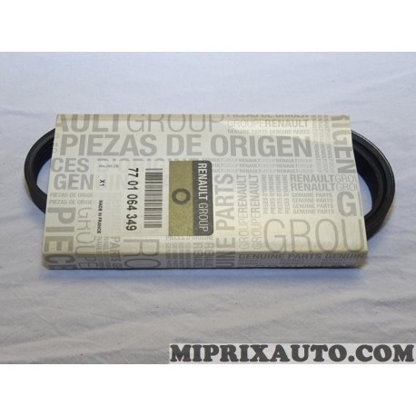 Courroie accessoire 5PK880 Renault Dacia original OEM 7701064349 