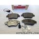 Jeux 4 plaquettes de frein Motrio Fiat Lancia Alfa Romeo original OEM 8660001641 pour fiat 500 punto evo citroen nemo