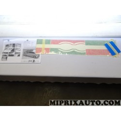 Kit bandes autocollante toit rouge blanc vert Fiat Alfa Romeo Lancia original OEM 50901837 pour fiat 500 