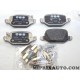 Jeux 4 plaquettes de frein Fiat Alfa Romeo Lancia original OEM 77367516