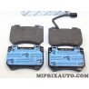 Jeux 4 plaquettes de frein Fiat Alfa Romeo Lancia original OEM 77365202