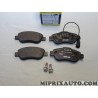 Jeux 4 plaquettes de frein Magneti marelli Fiat Alfa Romeo Lancia original OEM 71773151