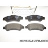 Jeux 4 plaquettes de frein Fiat Alfa Romeo Lancia original OEM 71770028