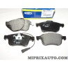 Jeux 4 plaquettes de frein Magneti marelli Fiat Alfa Romeo Lancia original OEM 71772218