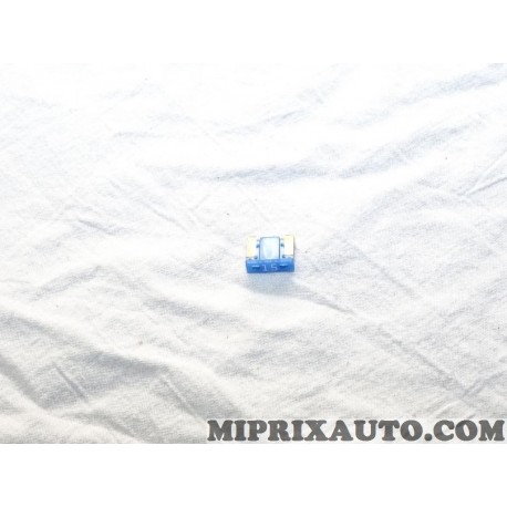 Micro fusible bleu 15A Fiat Alfa Romeo Lancia original OEM 6000613487 