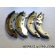 Jeux 4 machoires de frein Fiat Alfa Romeo Lancia original OEM 77362491