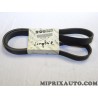 Courroie accessoire 6PK1230 Fiat Alfa Romeo Lancia original OEM 71749448