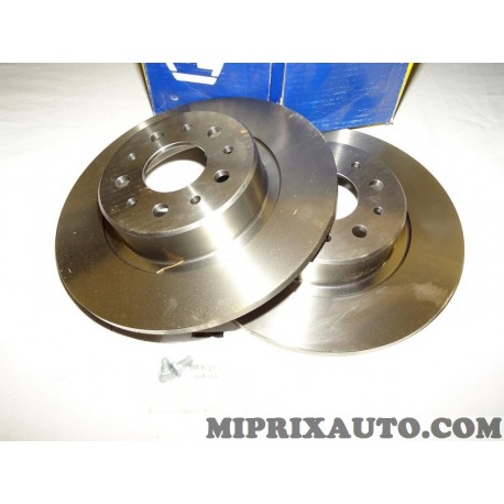 Paire disques de frein plein Magneti marelli Fiat Alfa Romeo Lancia original OEM 71772256